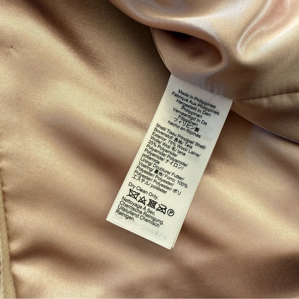 J.Crew White Blazer Jacket in Italian Double Cloth Wool - Picture 4 of 9